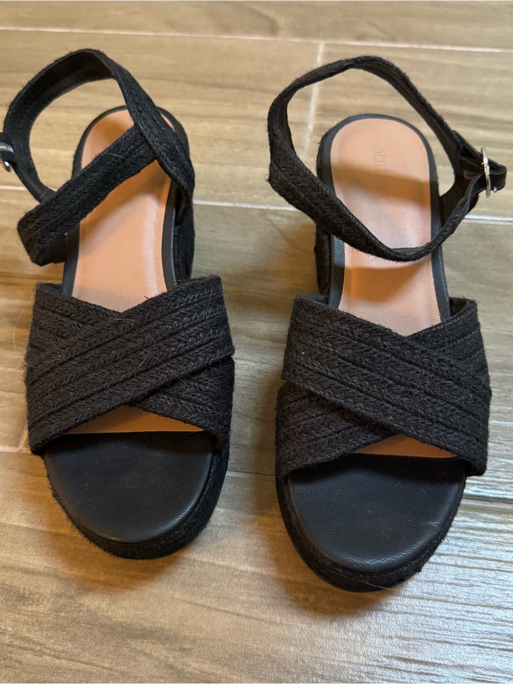 Braided Wedge Sandals